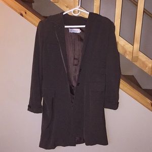 [Gonnella] Long Coat with Buttons